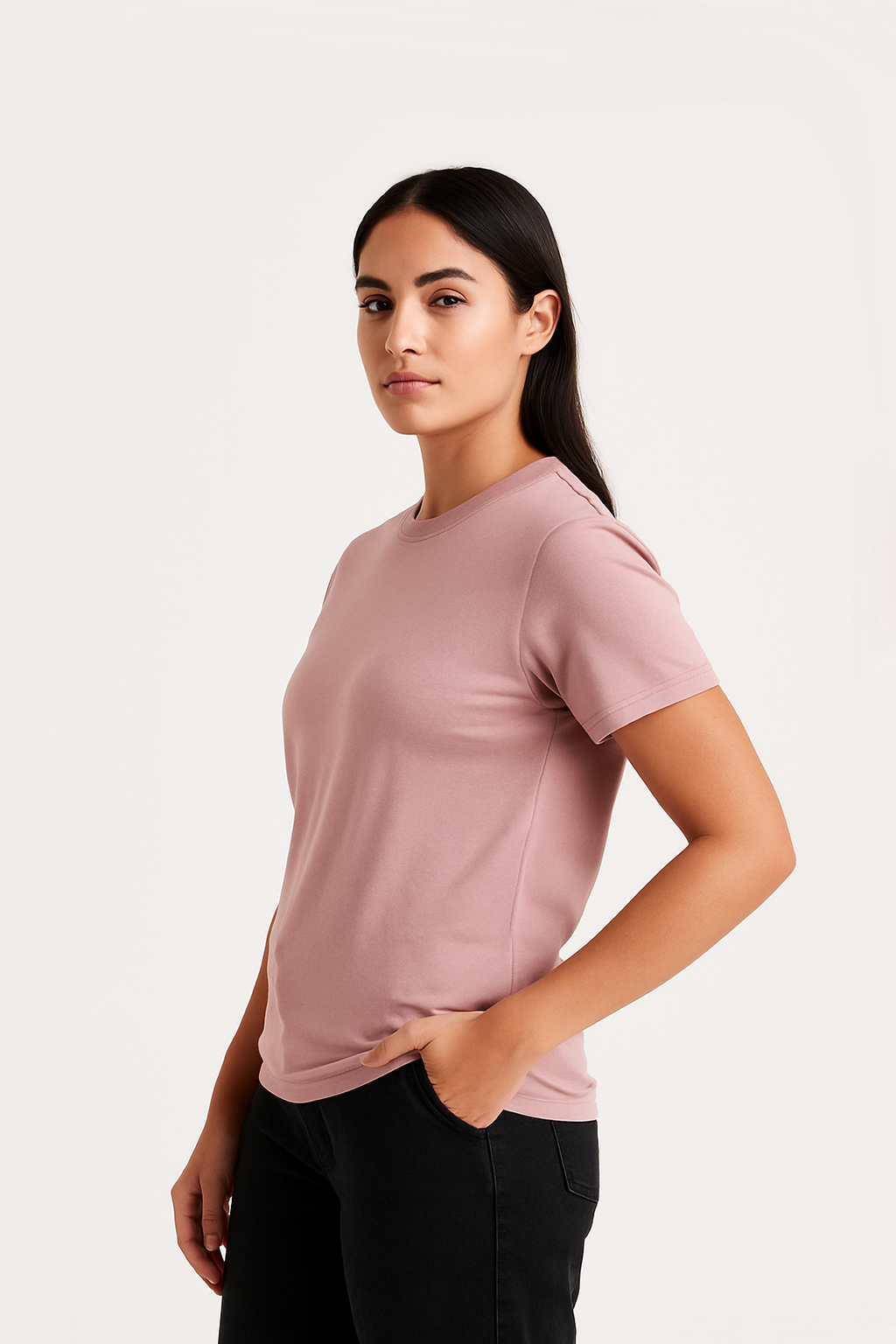 lavender supima t-shirt