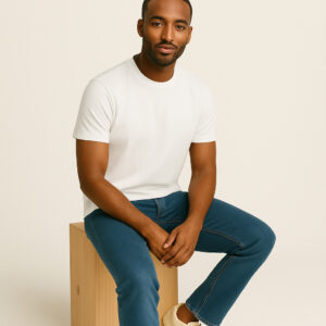 white supima t-shirt